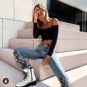 Adika Flame Denim Jeans